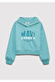 Logo Printed Green Sweatshirt 7S10124-71748 - 3