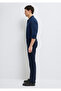 Marcus Dark Navy Comfort Gabardine Trousers 0035190674 - 4