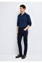 Marcus Dark Navy Comfort Gabardine Trousers 0035190674 - 2