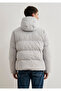 Water Repellent K Hooded Gray Inflatable Jacket 0110463-70075 - 5