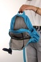 My Polo 8745 Clinker Women's Backpack Medium Day Water Resistant Blue - 7