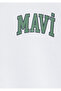 Logo Printed White T-Shirt Regular Fit / Normal Cut 0611714-620 - 8