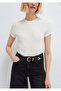 Black Faux Leather Belt 196034 -85931