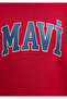 Logo Printed Hooded Red Sweatshirt 067149-70464 - 7