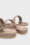 Eileen Wedge Heel Drawstring Women's Slippers - 6