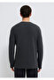 Long Sleeve Anthracite Basic T-Shirt Slim Fit / Slim Fit 064622 -26834 - 5