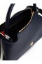 Women's Th Monogram Logo Long Strap Navy Blue Shoulder Bag - 3