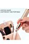 USB Rechargeable Electric Eyebrow Trimmer, Painless Hair Remover, with LED Light - 8