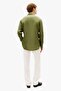Pigment Dyed Li Solid Rf Shirt Men's Green Shirt - Mw0Mw41530 - 4