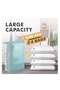 Vacuum Storage Cube Bags,4 PCS Reusable Compression Bags for Duvets,Blankets,and Quilts - 4