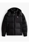 Men's Brand Logo Recycled Ripstop Nylon Stand Collar Storm Cuffed Jacket