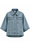 Blue Denim Poncho