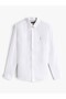 Pigment Dyed Li Solid Rf Shirt Men's White Shirt - Mw0Mw34602