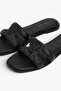 Th Logo Strap Mule Women's Slippers Fw0Fw08671Bds - 2
