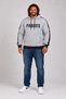 Large Size Sweatshirt Padres 22708 Anthracite
