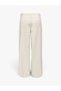 Onlgianna Aris Mw Wide Pants Wvn Cc Women's Gray Trousers - 15364137 - 2
