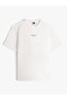TJM RLX LINEAR LOGO TEE Erkek Beyaz T-Shirt - DM0DM21110