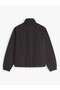 Men's Brand Logo Stand Collar Regular Fit Recycled Polyester Casual Wear - 2