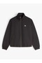 Men's Brand Logo Stand Collar Regular Fit Recycled Polyester Casual Wear