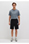Black Printed Shorts -0410224-900 - 3
