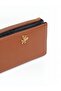 Th Script Leather Bifold Women's Brown Wallet - Aw0Aw18490 - 3
