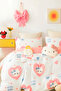 Fitted Sheet Duvet Cover Set Single Hello Kitty White - 2