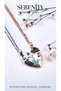 Butterfly Figured Sisterhood Couple Steel Necklace - 4