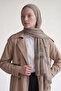 Mink Striped Muslin Shawl - 3