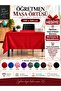 20-Piece School Desk Tablecloth Elastic A-Quality Fabric Stain Resistant - 4