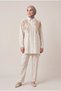 Pul Beaded Embroidered Linen Shirt - 3