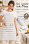 Liquid Proof Kitchen Apron Sponge Filled Double Chamber Pocket Model - 2