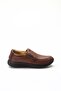 Genuine Leather Orthopedic Tan Men's Casual Shoes 951MA204 - 2