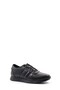 Genuine Leather Men's Black Sneakers 951MA555 - 4