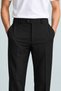 Leon - Black - Italian Cut Viscose - Classic Men's Trousers - 3