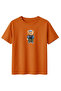 Unisex White Teddy Bear Printed 100% Cotton Oversize Crew Neck T-Shirt - 2