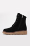 Genuine Leather Black Suede Women's Classic Boots 657Sza2503 - 2