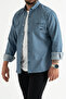 Slim Fit Men's Denim Shirt Slim Fit - 5