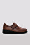 Genuine Leather Tan Women's Casual Shoes 290Za20010