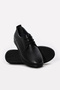 Genuine Leather Black Women's Casual Shoes 313Za1016 - 3