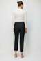 Narrow Leg Trousers with Metal Accessories - 5