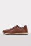 Genuine Leather Tan Men's Casual Shoes 154Maf709Dk - 3