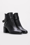Genuine Leather Black Women's Classic Boots 264Sza669 - 4