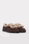 Genuine Leather Brown Suede Women's Casual Shoes 210Za082 - 5