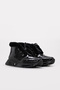 Genuine Leather Black Crocodile Women's Classic Boots 254Sza125 - 5
