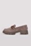 Genuine Leather Mink Suede Women's Casual Shoes 581Za2887 - 2