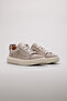 Genuine Leather Beige Women's Casual Shoes 335Za6310 - 4