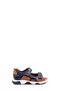 Genuine Leather Navy Blue Tan Boys' Classic Sandals 006Xca009