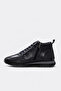 Genuine Leather Fur Navy Blue Leather Navy Blue Floter Men's Sports Boots 856Kma736 - 2