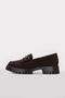 Genuine Leather Brown Suede Women's Casual Shoes 581Za2887 - 3