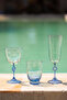 Elite Set of 4 Coffee Side Cups Blue 150 Cc - 4